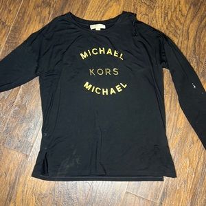 Michael kors black tee